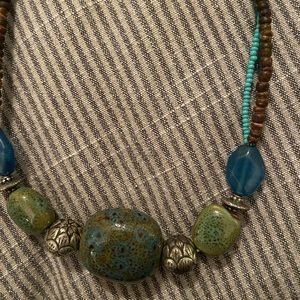 Stone necklace by Coldwater Creek